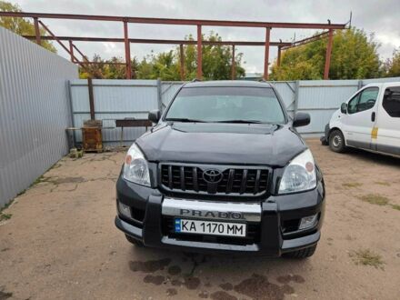 Черный Тойота Ленд Крузер Прадо 120, объемом двигателя 2.7 л и пробегом 323 тыс. км за 12500 $, фото 1 на Automoto.ua