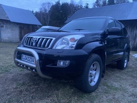Черный Тойота Ленд Крузер Прадо 120, объемом двигателя 3 л и пробегом 250 тыс. км за 10204 $, фото 1 на Automoto.ua