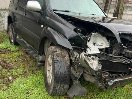 Черный Тойота Ленд Крузер Прадо 120, объемом двигателя 4 л и пробегом 200 тыс. км за 7567 $, фото 1 на Automoto.ua