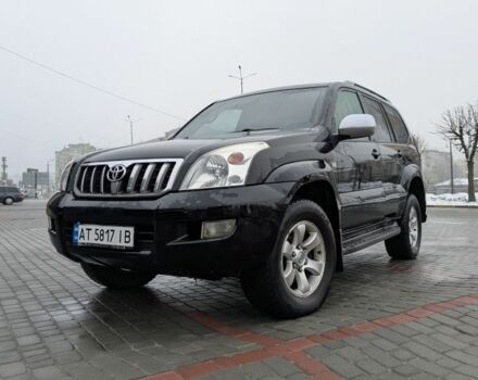 Черный Тойота Ленд Крузер Прадо 120, объемом двигателя 2.7 л и пробегом 303 тыс. км за 13500 $, фото 1 на Automoto.ua