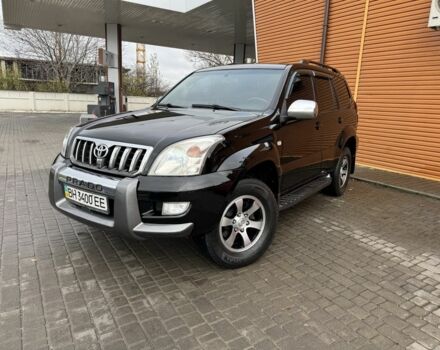 Черный Тойота Ленд Крузер Прадо 120, объемом двигателя 4 л и пробегом 233 тыс. км за 15700 $, фото 1 на Automoto.ua