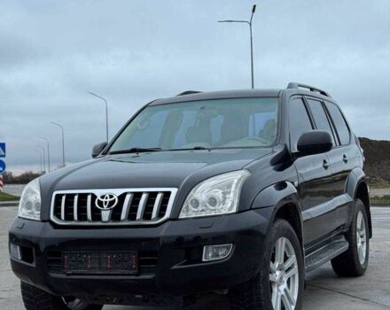 Черный Тойота Ленд Крузер Прадо 120, объемом двигателя 4 л и пробегом 207 тыс. км за 15999 $, фото 1 на Automoto.ua