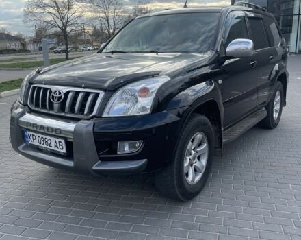 Черный Тойота Ленд Крузер Прадо 120, объемом двигателя 2.7 л и пробегом 230 тыс. км за 13999 $, фото 1 на Automoto.ua