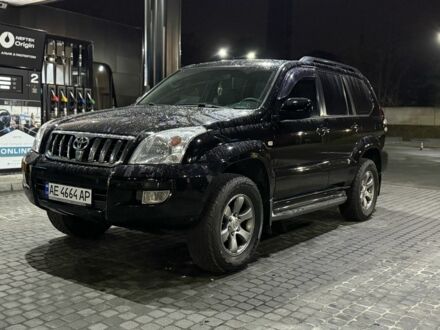Черный Тойота Ленд Крузер Прадо 120, объемом двигателя 4 л и пробегом 212 тыс. км за 13500 $, фото 1 на Automoto.ua
