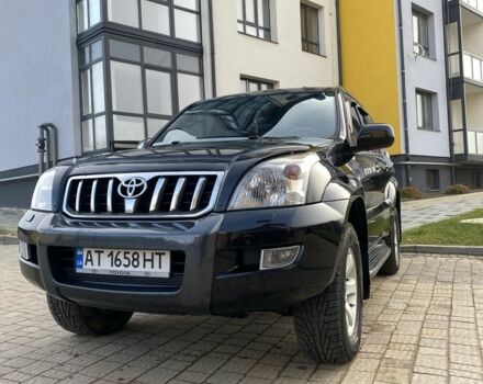 Черный Тойота Ленд Крузер Прадо 120, объемом двигателя 4 л и пробегом 259 тыс. км за 15900 $, фото 1 на Automoto.ua