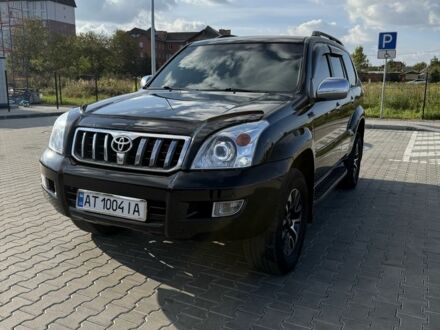 Черный Тойота Ленд Крузер Прадо 120, объемом двигателя 4 л и пробегом 289 тыс. км за 16500 $, фото 1 на Automoto.ua