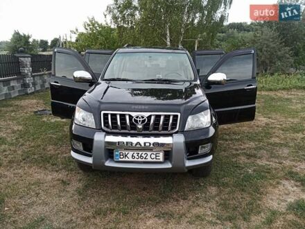 Тойота Ленд Крузер Прадо 120 2007 у Вараш (Кузнецовськ) на Automoto.ua Чорний Тойота Ленд Крузер Прадо 120, об'ємом двигуна 4 л та пробігом 200 тис. км за 16500 $, фото 1 на Automoto.ua