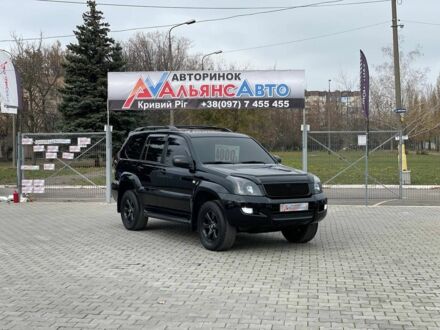 Черный Тойота Ленд Крузер Прадо 120, объемом двигателя 2.7 л и пробегом 250 тыс. км за 13800 $, фото 1 на Automoto.ua