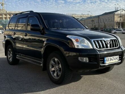 Черный Тойота Ленд Крузер Прадо 120, объемом двигателя 4 л и пробегом 313 тыс. км за 14700 $, фото 1 на Automoto.ua