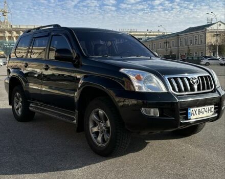 Чорний Тойота Ленд Крузер Прадо 120, об'ємом двигуна 4 л та пробігом 313 тис. км за 14700 $, фото 1 на Automoto.ua