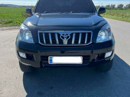 Черный Тойота Ленд Крузер Прадо 120, объемом двигателя 4 л и пробегом 377 тыс. км за 17300 $, фото 1 на Automoto.ua