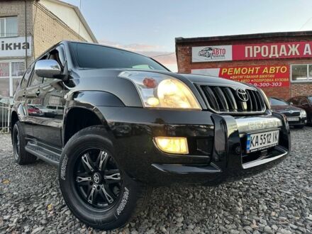 Черный Тойота Ленд Крузер Прадо 120, объемом двигателя 2.7 л и пробегом 223 тыс. км за 10900 $, фото 1 на Automoto.ua