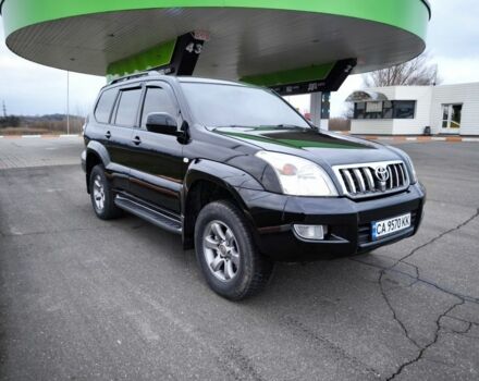 Черный Тойота Ленд Крузер Прадо 120, объемом двигателя 4 л и пробегом 279 тыс. км за 14999 $, фото 1 на Automoto.ua