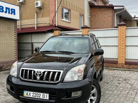 Черный Тойота Ленд Крузер Прадо 120, объемом двигателя 4 л и пробегом 168 тыс. км за 25000 $, фото 1 на Automoto.ua