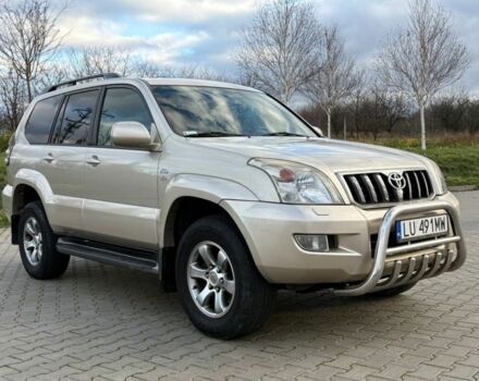 Черный Тойота Ленд Крузер Прадо 120, объемом двигателя 3 л и пробегом 220 тыс. км за 3500 $, фото 1 на Automoto.ua