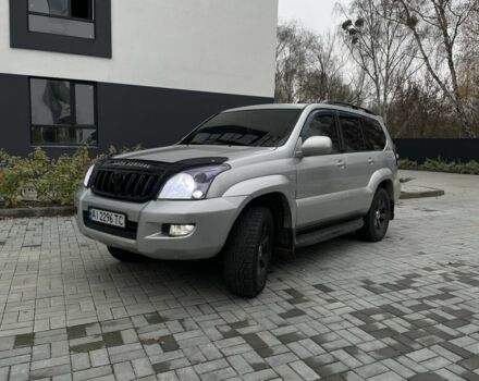 Серый Тойота Ленд Крузер Прадо 120, объемом двигателя 4 л и пробегом 220 тыс. км за 12500 $, фото 5 на Automoto.ua