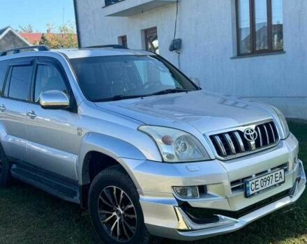 Серый Тойота Ленд Крузер Прадо 120, объемом двигателя 3 л и пробегом 333 тыс. км за 14558 $, фото 4 на Automoto.ua