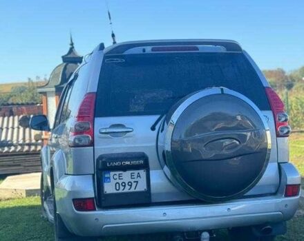 Серый Тойота Ленд Крузер Прадо 120, объемом двигателя 3 л и пробегом 333 тыс. км за 14558 $, фото 3 на Automoto.ua