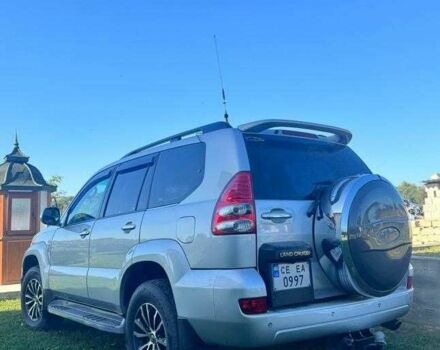 Серый Тойота Ленд Крузер Прадо 120, объемом двигателя 3 л и пробегом 333 тыс. км за 14558 $, фото 2 на Automoto.ua