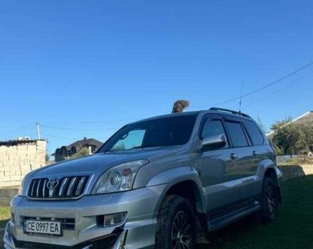 Серый Тойота Ленд Крузер Прадо 120, объемом двигателя 3 л и пробегом 333 тыс. км за 14558 $, фото 1 на Automoto.ua