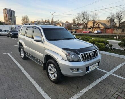 Серый Тойота Ленд Крузер Прадо 120, объемом двигателя 3 л и пробегом 286 тыс. км за 16000 $, фото 1 на Automoto.ua