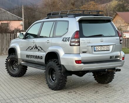 Серый Тойота Ленд Крузер Прадо 120, объемом двигателя 4 л и пробегом 320 тыс. км за 23000 $, фото 2 на Automoto.ua