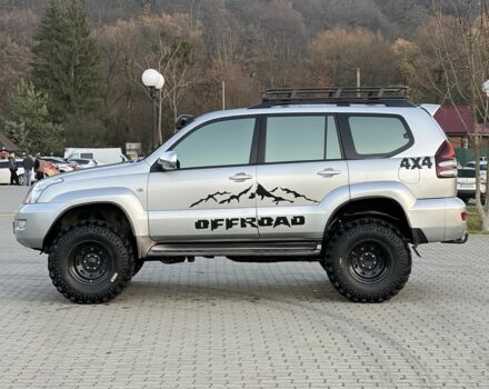 Серый Тойота Ленд Крузер Прадо 120, объемом двигателя 4 л и пробегом 320 тыс. км за 23000 $, фото 4 на Automoto.ua