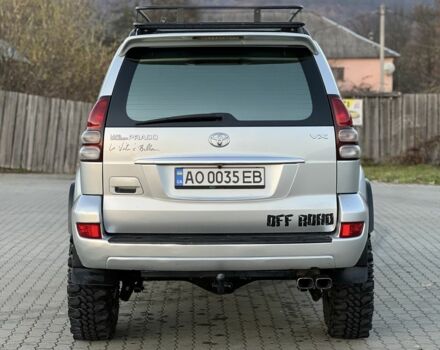 Серый Тойота Ленд Крузер Прадо 120, объемом двигателя 4 л и пробегом 320 тыс. км за 23000 $, фото 5 на Automoto.ua