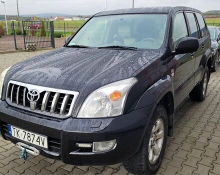 Серый Тойота Ленд Крузер Прадо 120, объемом двигателя 3 л и пробегом 274 тыс. км за 4000 $, фото 3 на Automoto.ua