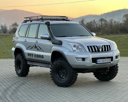 Серый Тойота Ленд Крузер Прадо 120, объемом двигателя 4 л и пробегом 320 тыс. км за 23000 $, фото 1 на Automoto.ua
