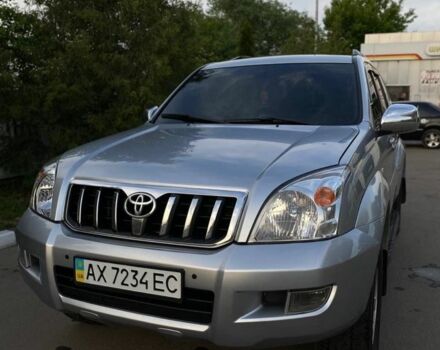 Сірий Тойота Ленд Крузер Прадо 120, об'ємом двигуна 4 л та пробігом 198 тис. км за 10500 $, фото 2 на Automoto.ua