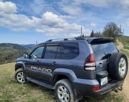 Серый Тойота Ленд Крузер Прадо 120, объемом двигателя 4 л и пробегом 3 тыс. км за 13800 $, фото 4 на Automoto.ua