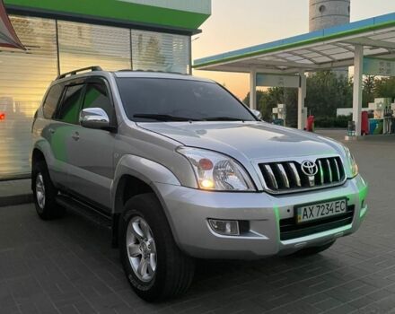 Сірий Тойота Ленд Крузер Прадо 120, об'ємом двигуна 4 л та пробігом 198 тис. км за 10500 $, фото 4 на Automoto.ua