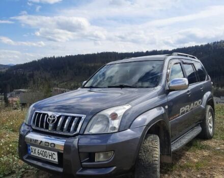 Серый Тойота Ленд Крузер Прадо 120, объемом двигателя 4 л и пробегом 3 тыс. км за 13800 $, фото 1 на Automoto.ua