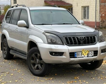 Серый Тойота Ленд Крузер Прадо 120, объемом двигателя 4 л и пробегом 240 тыс. км за 346 $, фото 1 на Automoto.ua