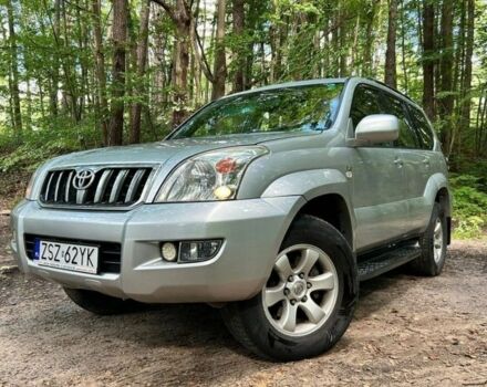 Серый Тойота Ленд Крузер Прадо 120, объемом двигателя 3 л и пробегом 218 тыс. км за 4200 $, фото 1 на Automoto.ua