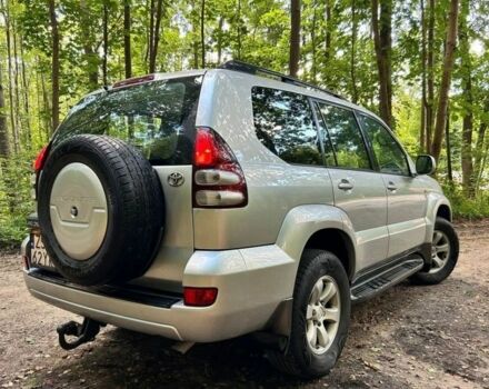 Серый Тойота Ленд Крузер Прадо 120, объемом двигателя 3 л и пробегом 244 тыс. км за 2608 $, фото 2 на Automoto.ua