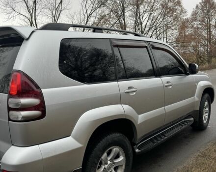 Серый Тойота Ленд Крузер Прадо 120, объемом двигателя 4 л и пробегом 193 тыс. км за 15900 $, фото 5 на Automoto.ua