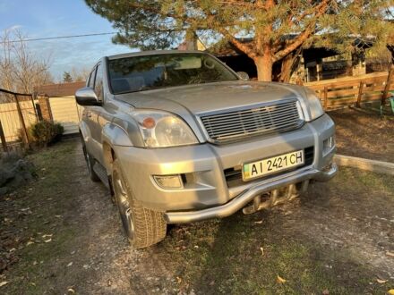 Серый Тойота Ленд Крузер Прадо 120, объемом двигателя 2.7 л и пробегом 289 тыс. км за 10500 $, фото 1 на Automoto.ua