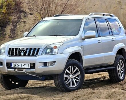 Серый Тойота Ленд Крузер Прадо 120, объемом двигателя 3 л и пробегом 200 тыс. км за 3500 $, фото 1 на Automoto.ua