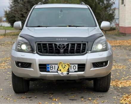 Серый Тойота Ленд Крузер Прадо 120, объемом двигателя 4 л и пробегом 240 тыс. км за 346 $, фото 1 на Automoto.ua