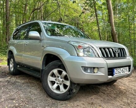 Серый Тойота Ленд Крузер Прадо 120, объемом двигателя 3 л и пробегом 244 тыс. км за 2608 $, фото 1 на Automoto.ua