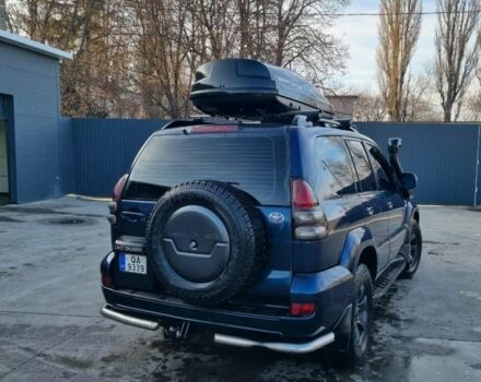 Синій Тойота Ленд Крузер Прадо 120, об'ємом двигуна 3 л та пробігом 415 тис. км за 10900 $, фото 1 на Automoto.ua