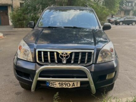 Синий Тойота Ленд Крузер Прадо 120, объемом двигателя 3 л и пробегом 250 тыс. км за 7600 $, фото 1 на Automoto.ua