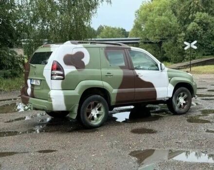 Зеленый Тойота Ленд Крузер Прадо 120, объемом двигателя 3 л и пробегом 224 тыс. км за 3100 $, фото 5 на Automoto.ua
