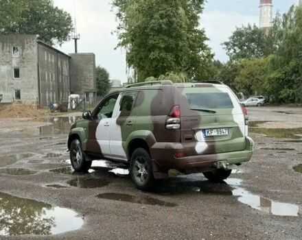 Зеленый Тойота Ленд Крузер Прадо 120, объемом двигателя 3 л и пробегом 224 тыс. км за 3100 $, фото 3 на Automoto.ua