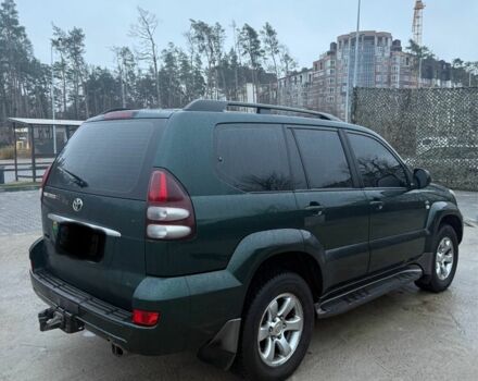 Зеленый Тойота Ленд Крузер Прадо 120, объемом двигателя 3 л и пробегом 300 тыс. км за 10600 $, фото 3 на Automoto.ua