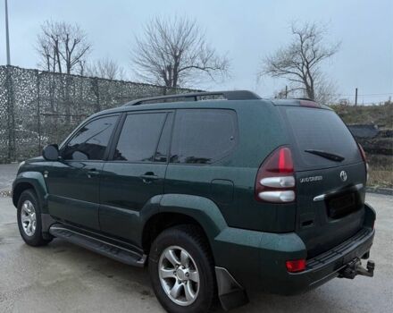 Зеленый Тойота Ленд Крузер Прадо 120, объемом двигателя 3 л и пробегом 300 тыс. км за 10600 $, фото 4 на Automoto.ua