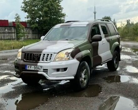 Зелений Тойота Ленд Крузер Прадо 120, об'ємом двигуна 3 л та пробігом 224 тис. км за 3100 $, фото 1 на Automoto.ua