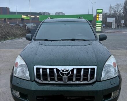 Зеленый Тойота Ленд Крузер Прадо 120, объемом двигателя 3 л и пробегом 300 тыс. км за 10600 $, фото 1 на Automoto.ua